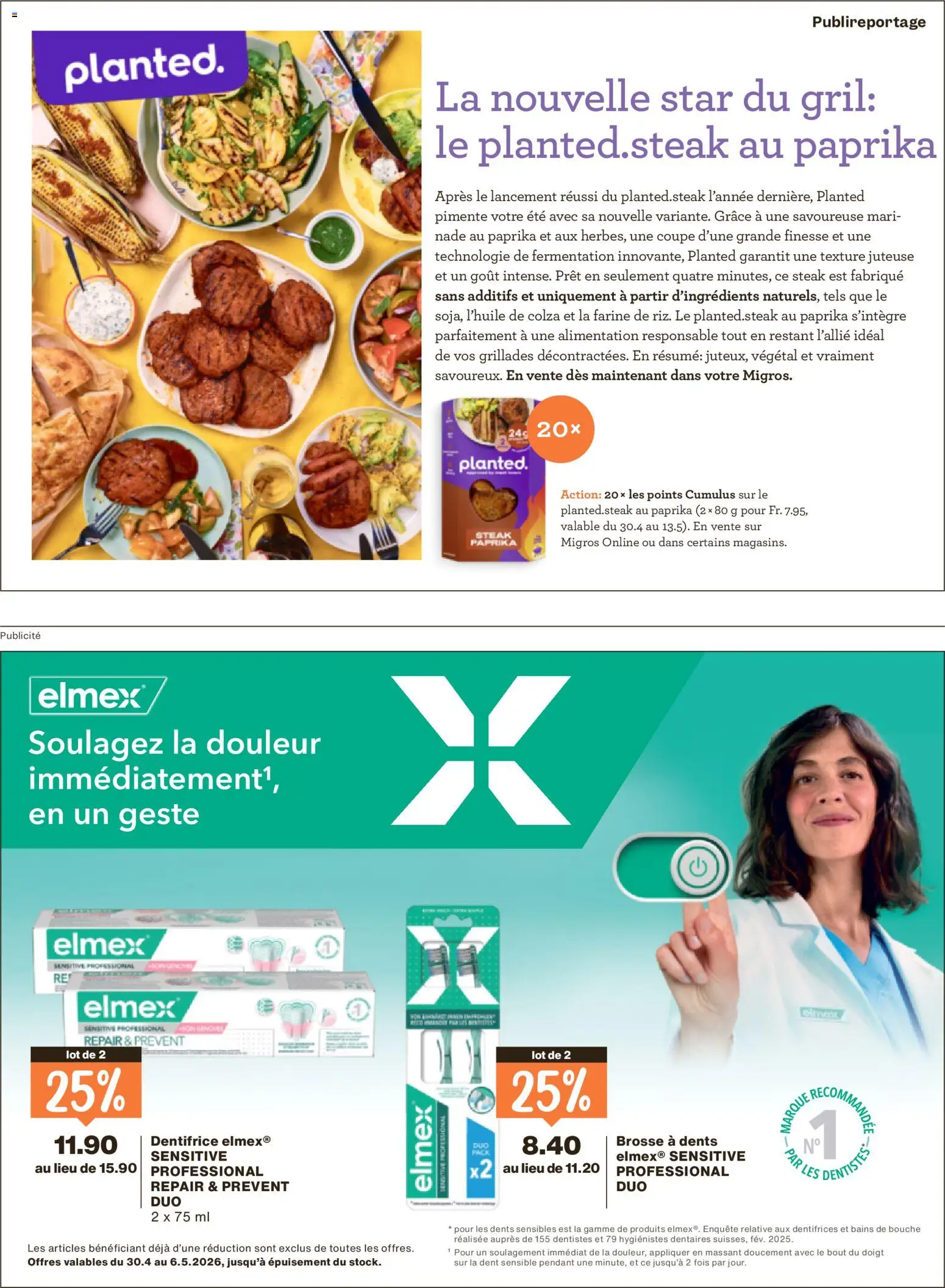 Migros aktionen Magazine FR – gültig ab 29.04.2026 | Seite: 36