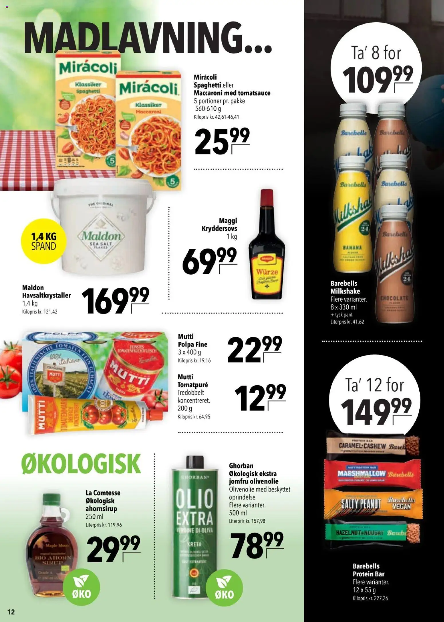 CITTI tilbudsavis – gyldig fra 25.03.2026 | Side: 12 | Produkter: Spaghetti, Salt, Tomatpuré, Olivenolie