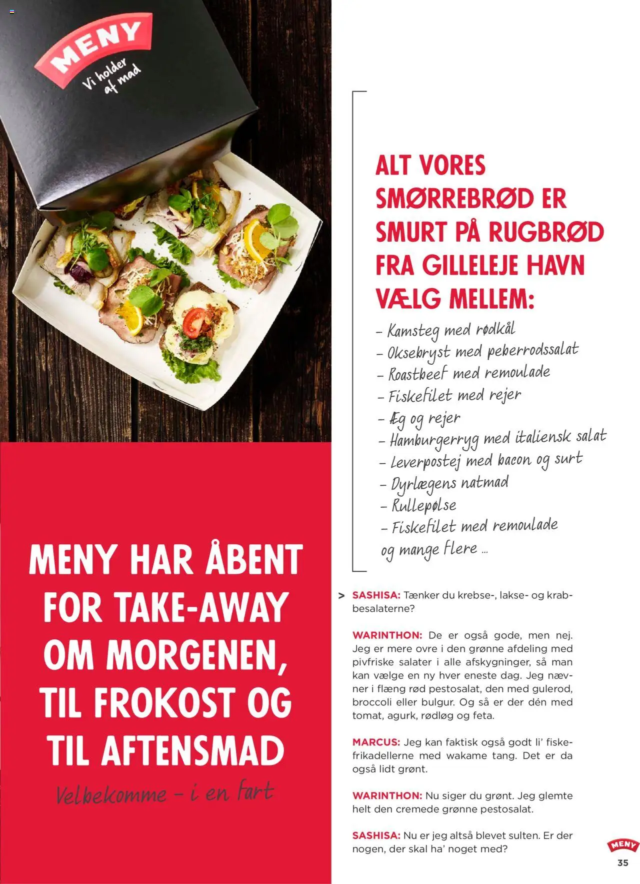 Meny Tilbudsavis gyldig fra 01.08.2025 | Side: 35 | Produkter: Broccoli, Rødkål, Leverpostej, Roastbeef