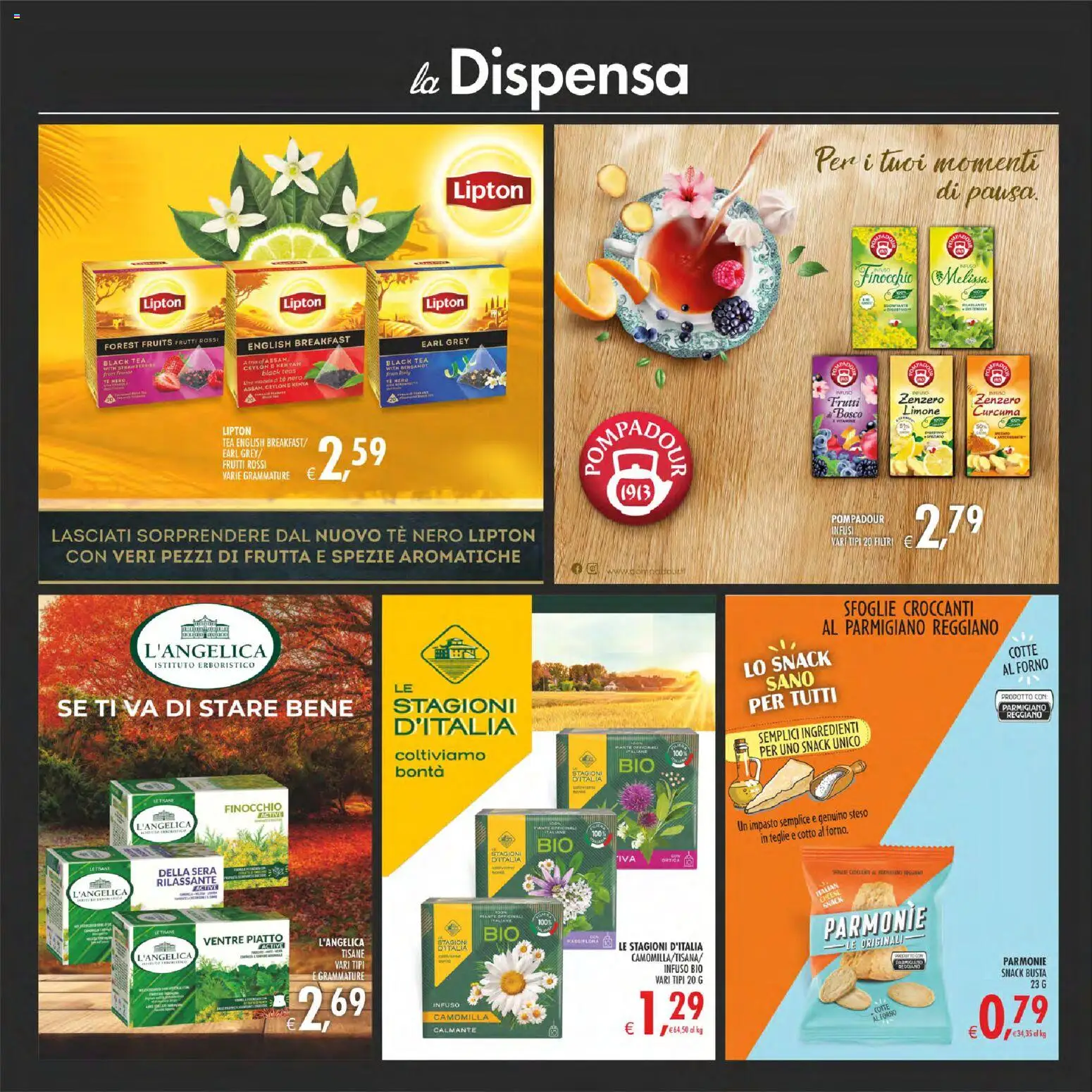 Volantino Decò del 17.03.2026 | Pagina: 20 | Prodotti: Tè, Spezie, Frutta, Parmigiano reggiano
