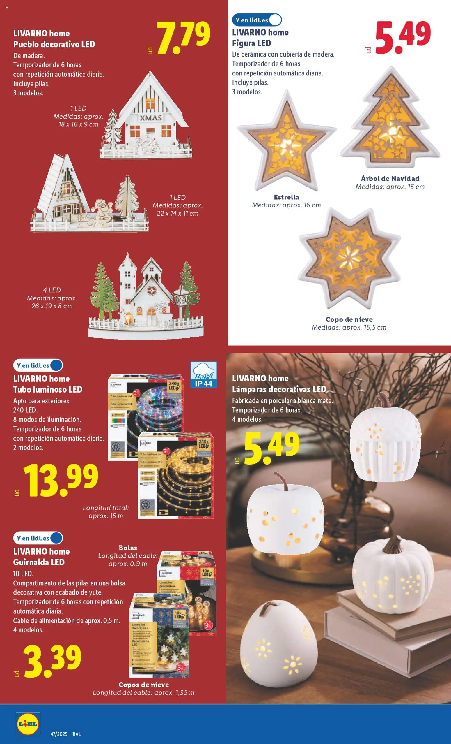 Lidl folleto de bazar │ válido desde el 17.11.2025 | Página: 26 | Productos: Copos, Cable, Bolsa, Απορρυπαντικό ρούχων σε σκόνη