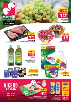 Mercator katalog - pregled letaka veljavnega od 31.07.2025