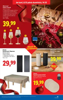 Ofertele Lidl valabile de la 08.12.2025 | Pagină: 47