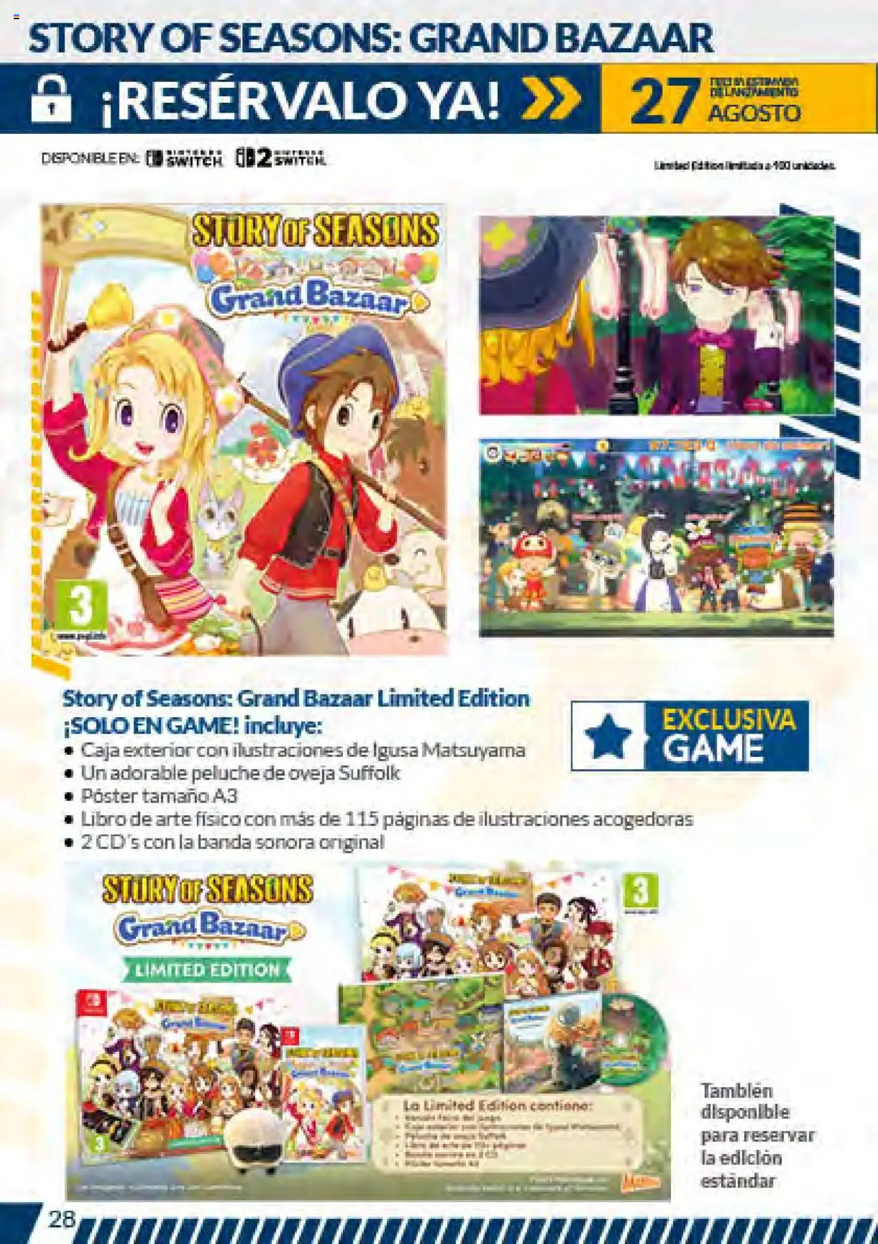Game - Folleto │ válido desde el 20.05.2025 | Página: 28 | Productos: Caja