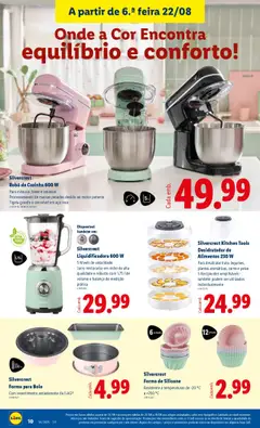 Lidl Novidades │ válido de 18.08.2025 | Página: 10 | Produtos: Robô, Bolo, Tigela, Carne