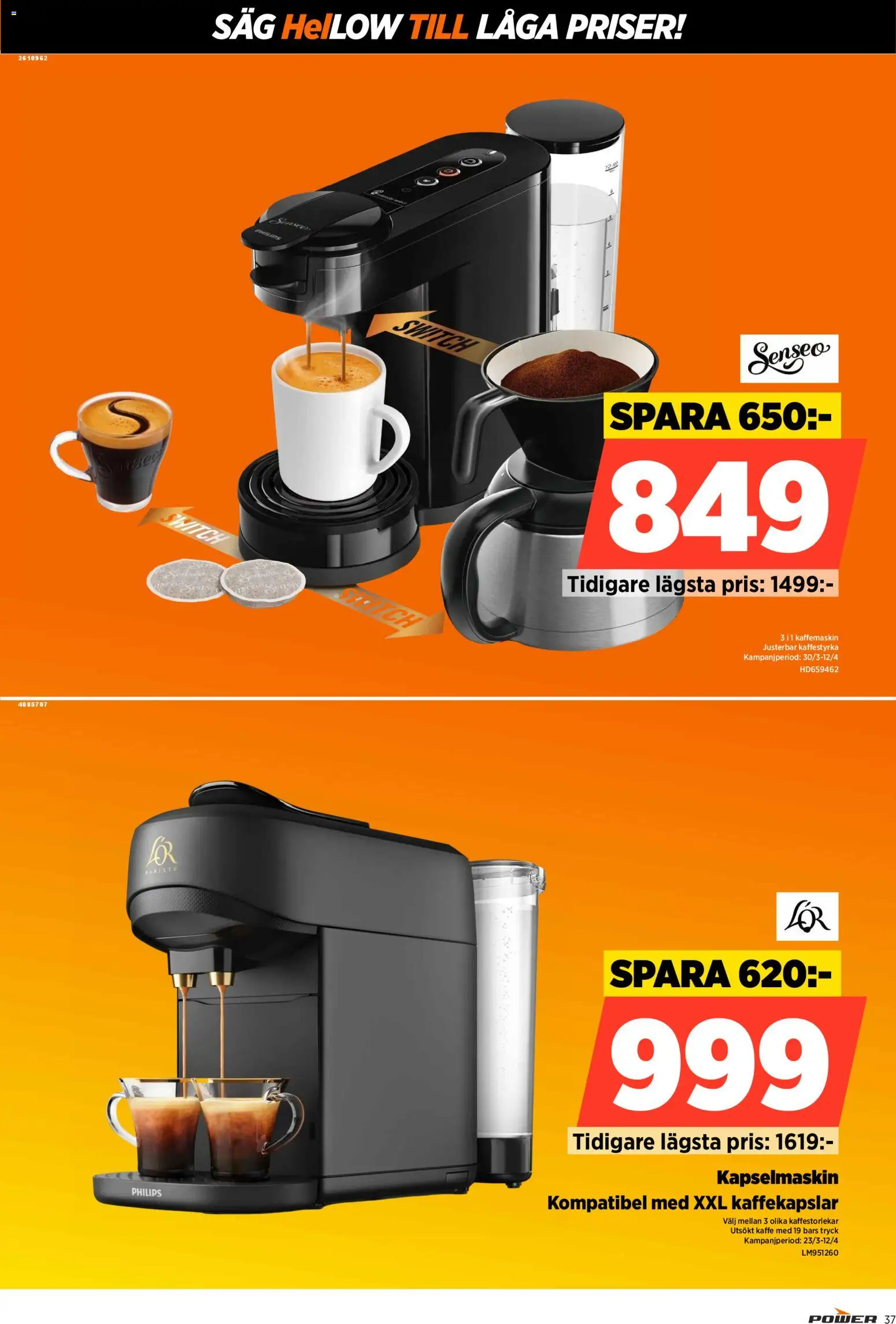 Power reklamblad aktuell från 06.04.2026 | Sida: 37