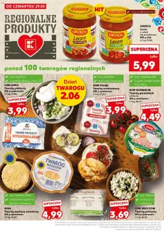Kaufland gazetka - Super Sobota od 31.05.2025 | Strona: 16 | Produkty: Twaróg półtłusty, Ser, Twaróg wędzony, Twaróg śmietankowy