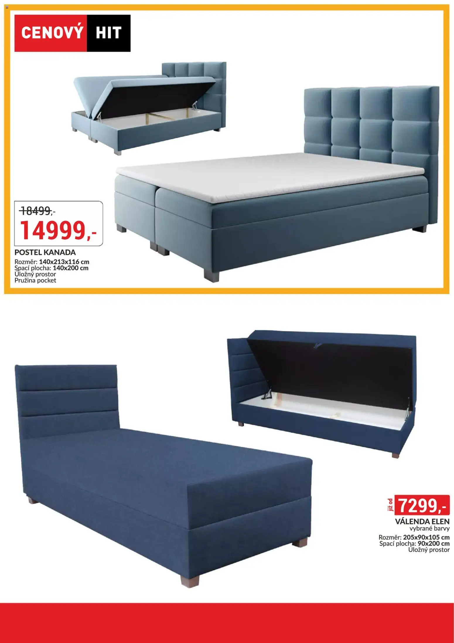 BAUMAX leták - Vaše bydlení, vaše pravidla od 01.11.2025 | Strana: 39 | Produkty: Válenda, Postel, Barvy