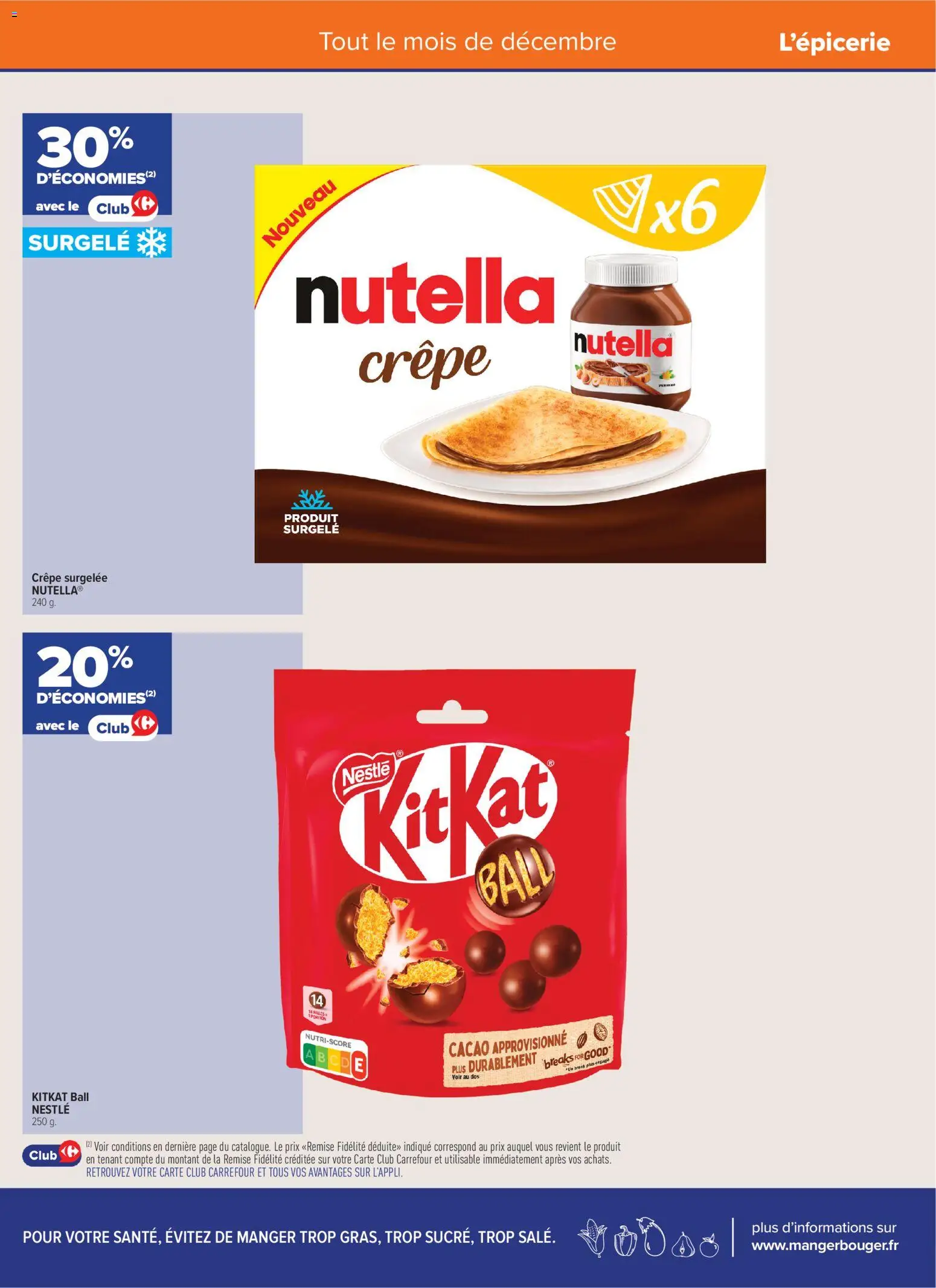 {H1} | Page: 9 | Produits: Nutella
