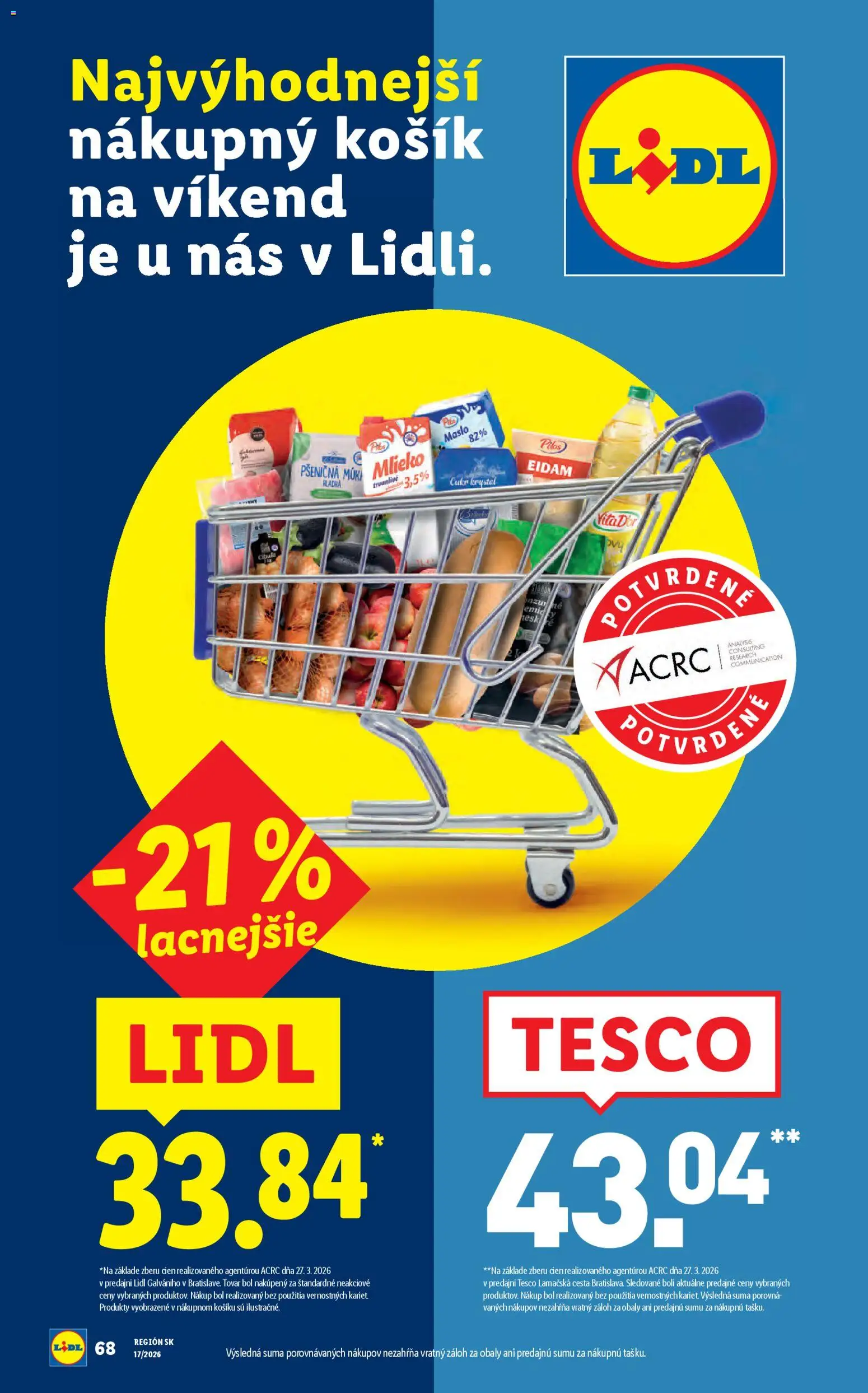 Nové Lidl akcie – leták je platný od 20.04.2026 | Strana: 93 | Produkty: Maslo, Mlieko, Eidam, Pšeničná múka