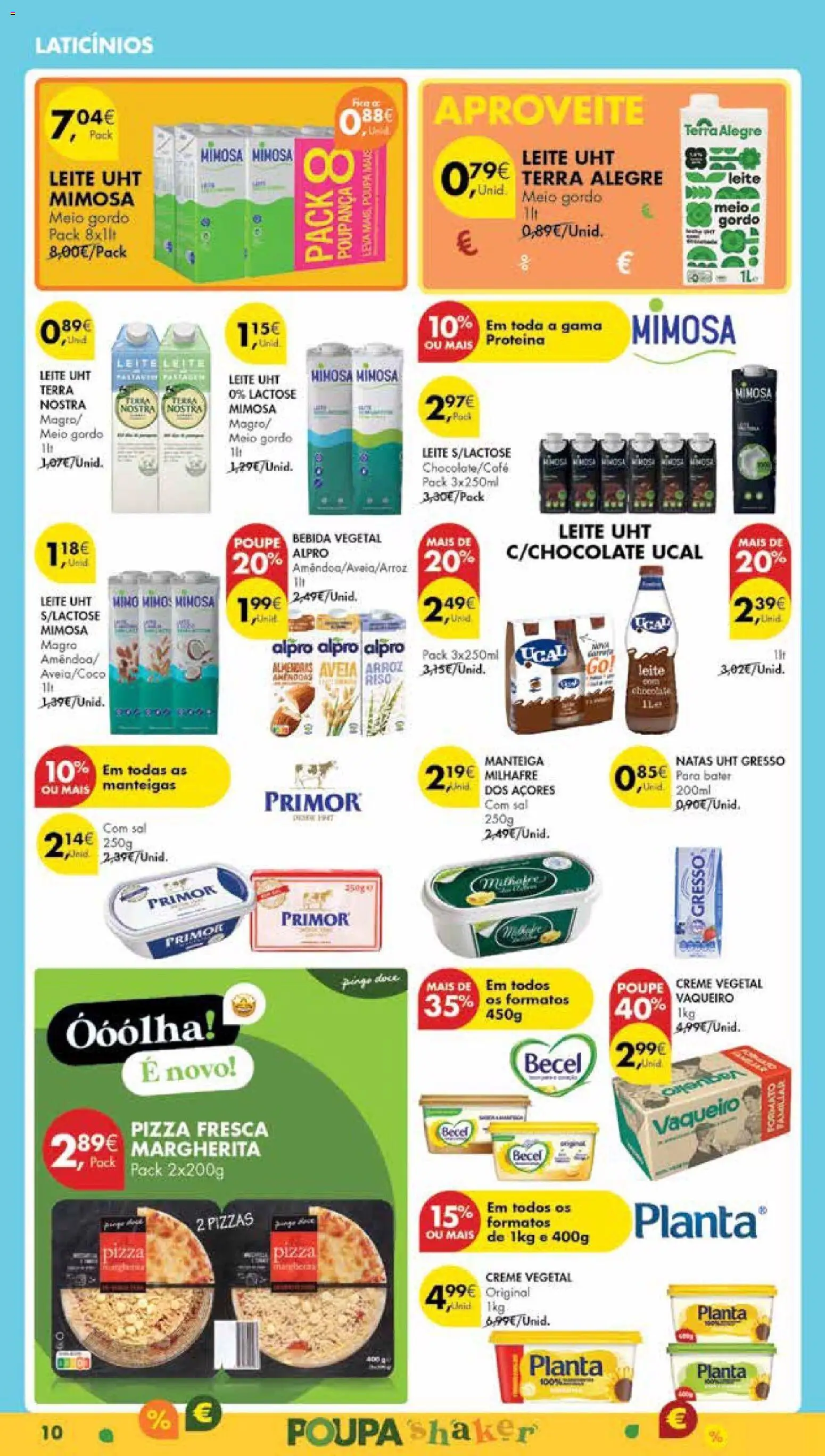 Pingo Doce Poupe Esta Semana Madeira │ válido de 25.11.2025 | Página: 10 | Produtos: Sal, Leite, Arroz, Natas