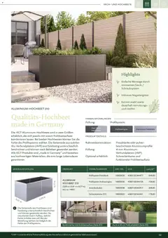 Dehner KGT – Kreative Gartentechnik ab 01.01.2026 gültig | Seite: 59 | Produkte: Hochbeet