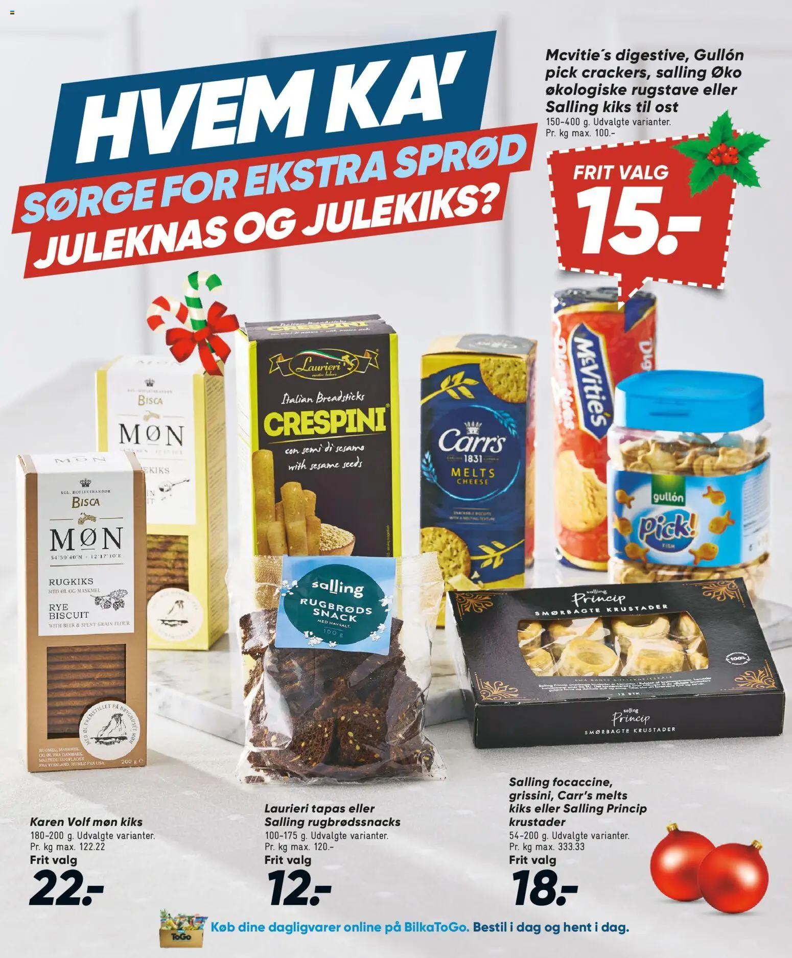 Bilka tilbudsavis – gyldig fra 12.12.2025 | Side: 47 | Produkter: Ost, Øl, Rugbrødssnacks