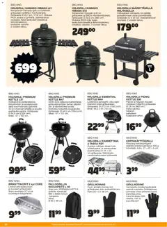 Tokmanni-mainoslehti voimassa 02.04.2026 alkaen | Sivu: 22 | Tuotteet: Jalusta, Kansi, Voi, Hiiligrilli