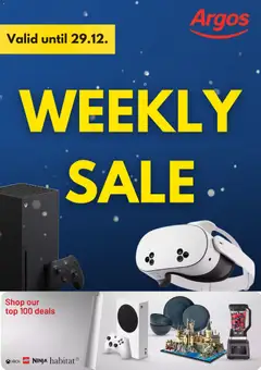 Preview of Argos - Weekly offers valid from 23.12.2025