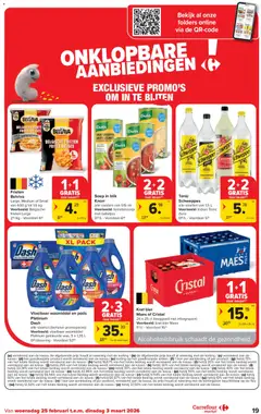 Carrefour market folder week 9 - Voorbeeld van een folder van Carrefour market, geldig van 25.02.2026 | Pagina: 19