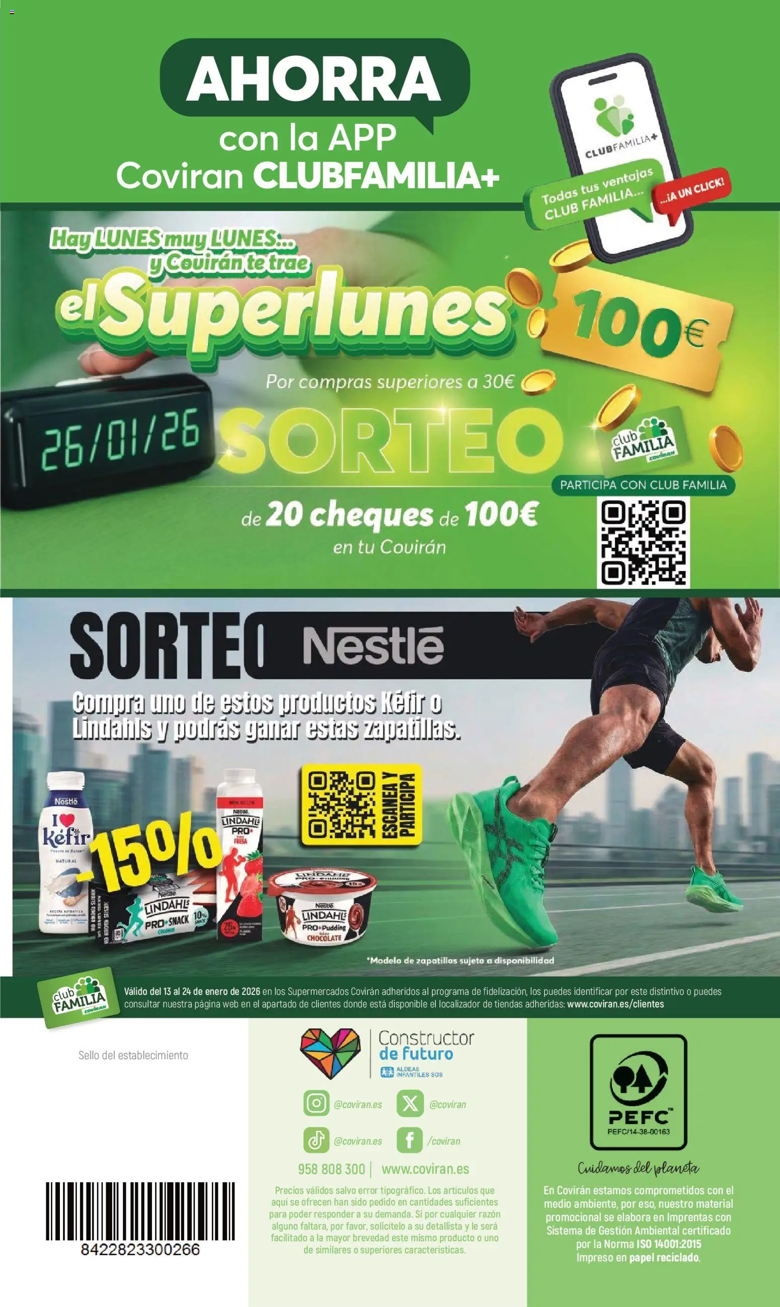 Coviran - Albacete │ válido desde el 13.01.2026 | Página: 16 | Productos: Chocolate, Zapatillas, Té