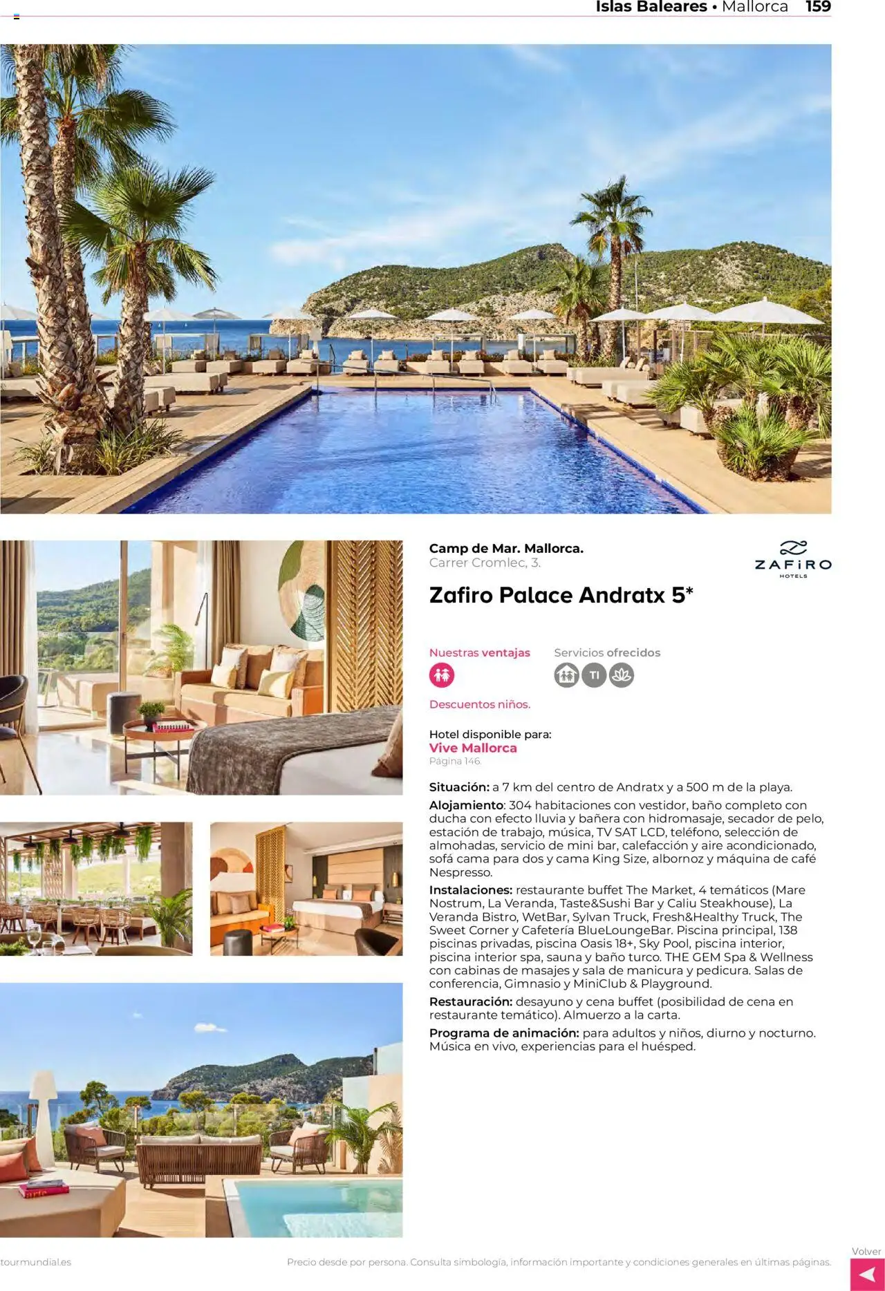 Viajes El Corte Inglés - Costas e islas │ válido desde el 26.03.2025 | Página: 159 | Productos: Sofá cama, Cama, Sofá, Baño