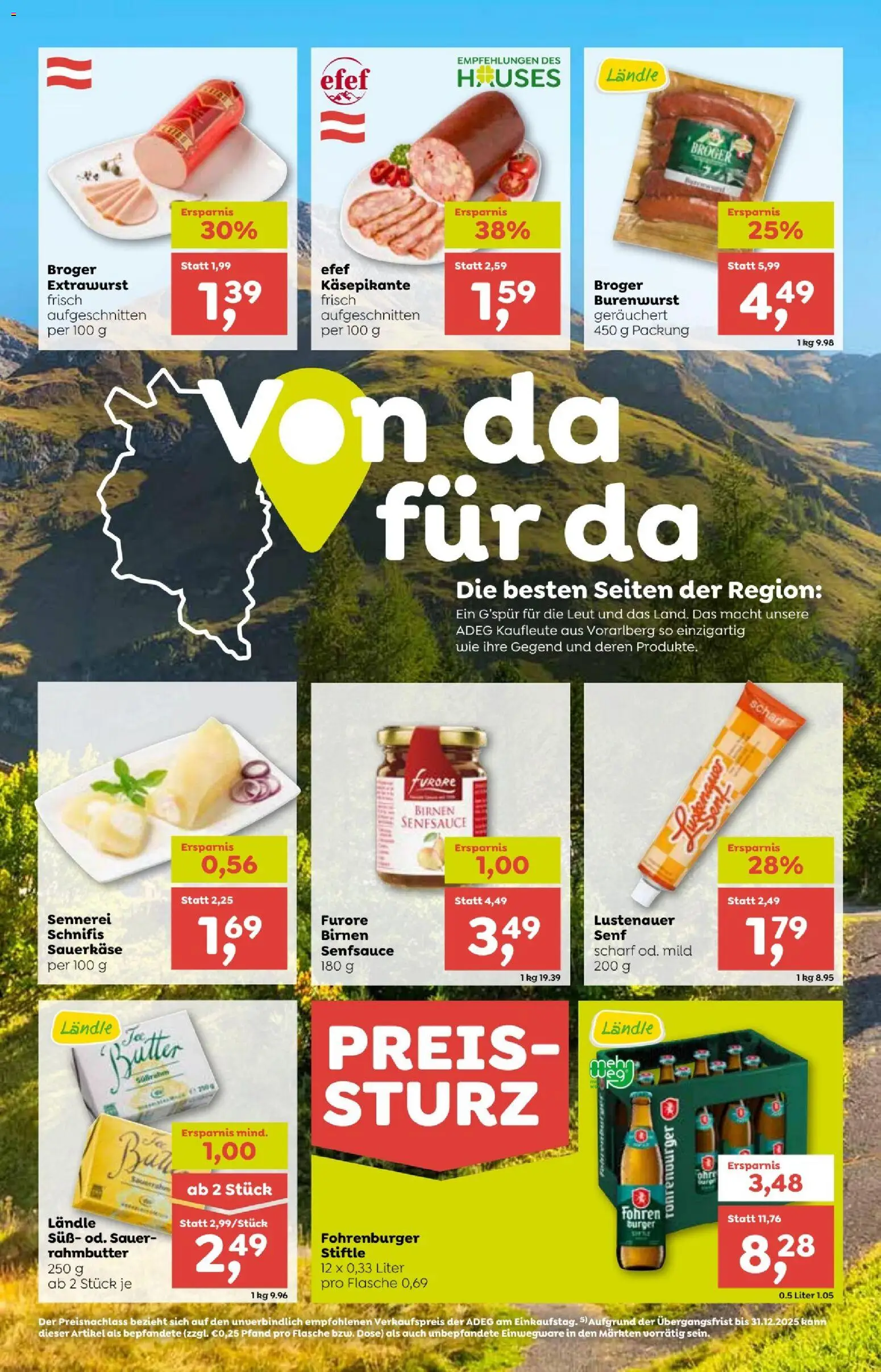 ADEG Vorarlberg gültig ab 20.11.2025 | Seite: 6