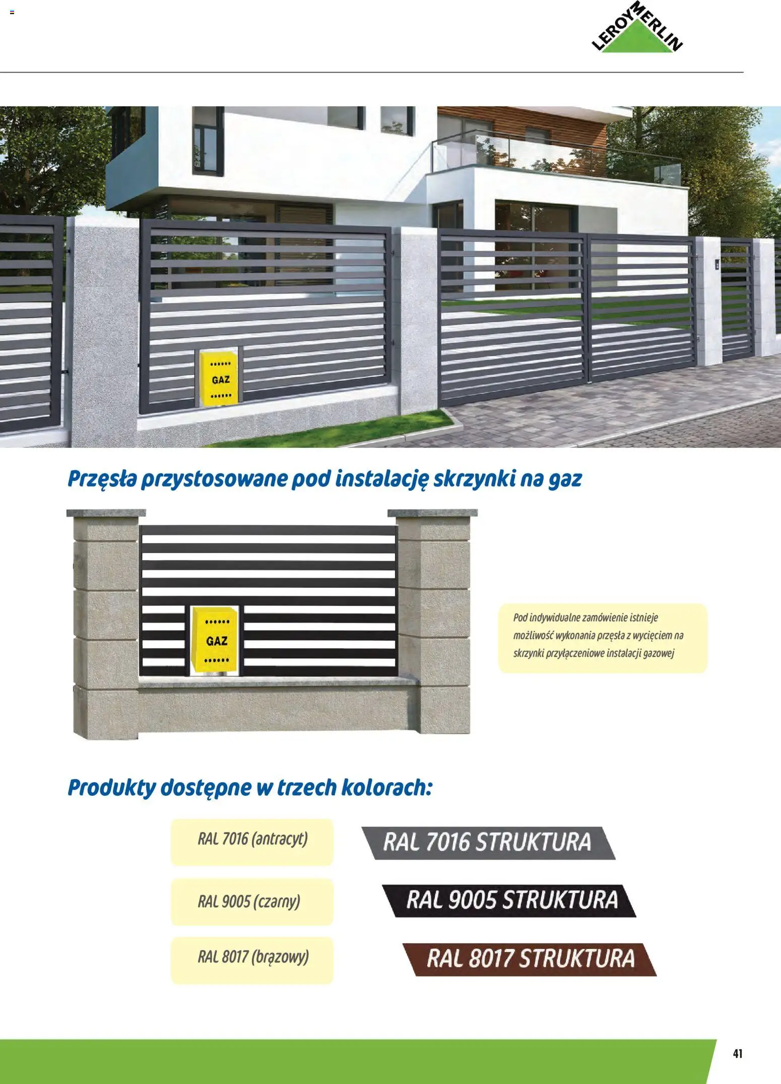 Leroy Merlin gazetka - Ogrodzenia Polbram od 09.03.2026 | Strona: 41