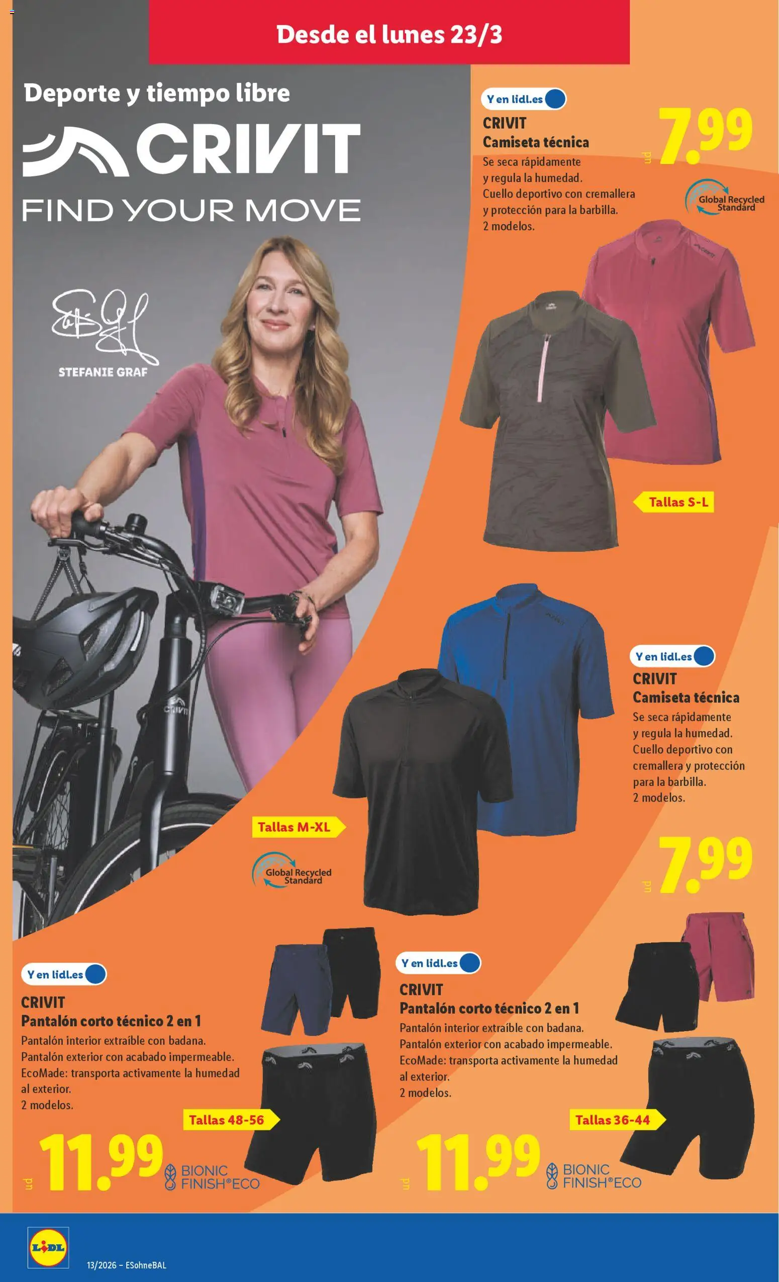 Lidl folleto de bazar │ válido desde el 23.03.2026 | Página: 6 | Productos: Pantalón corto