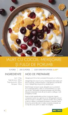 Metro catalog - Tendinte si Recomandari – valabil de la 24.10.2023 | Pagină: 8 | Produse: Bol, Iaurt, Fulgi, Porumb