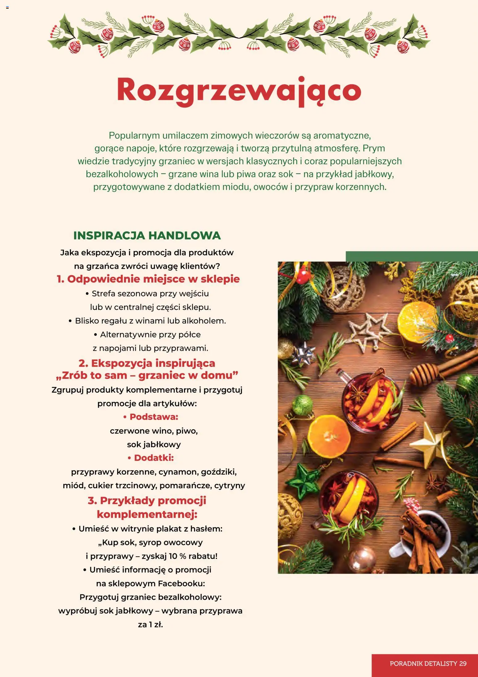 Eurocash Gazetka - Czas Świętowania od 03.11.2025 | Strona: 29 | Produkty: Syrop, Cytryny, Przyprawy, Cukier