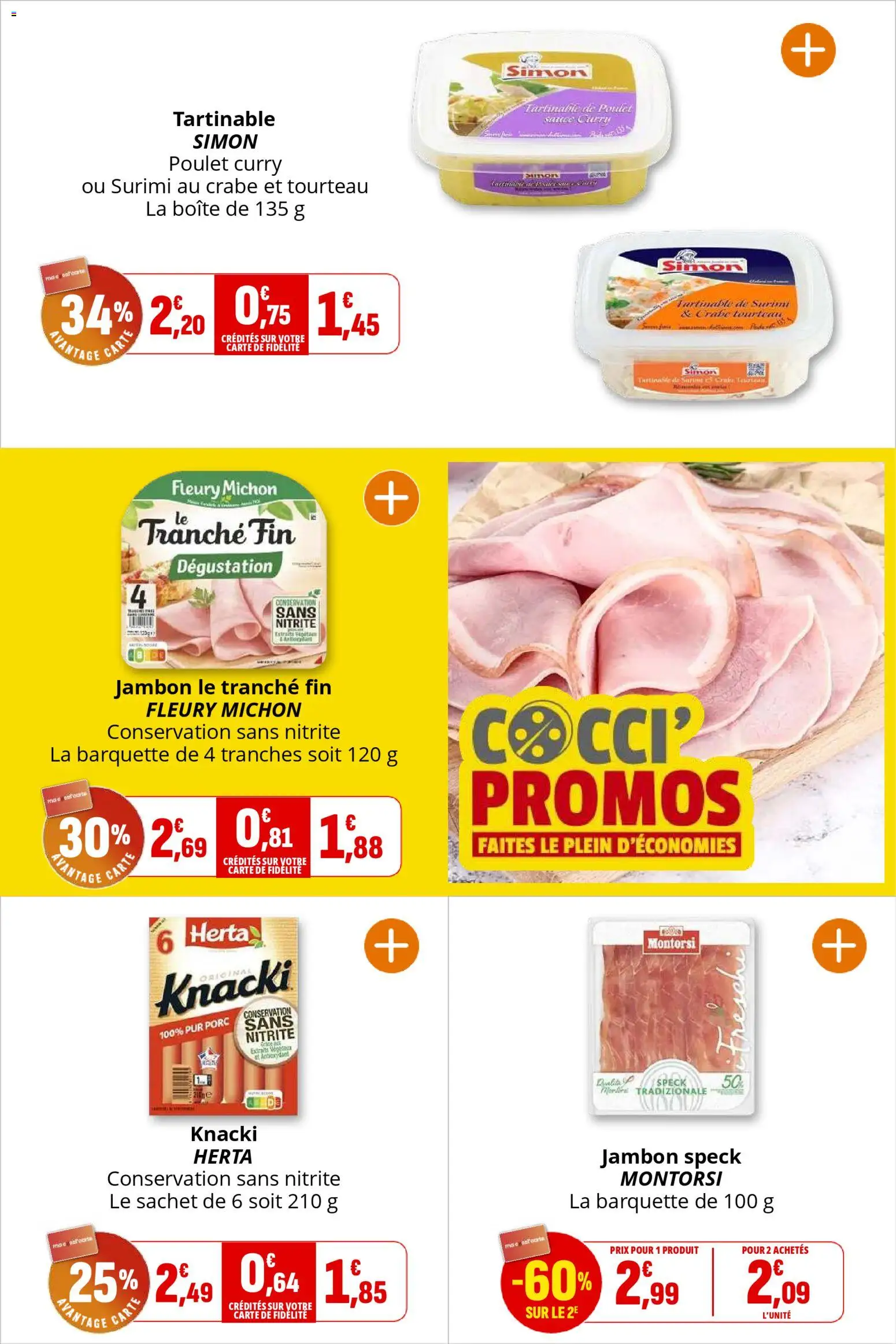 {H1} | Page: 8 | Produits: Curry, Jambon, Porc, Crabe
