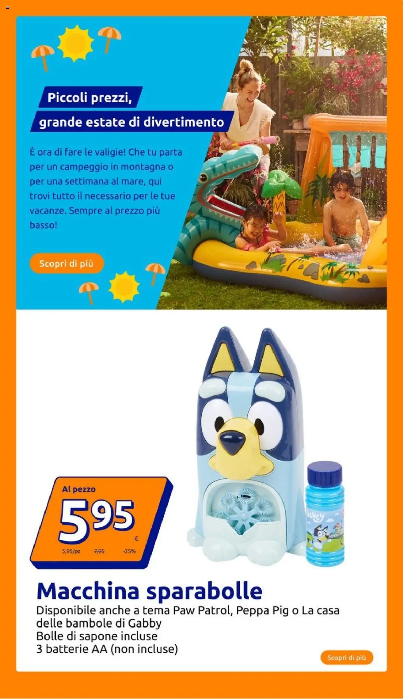 Volantino Action del 30.07.2025 | Pagina: 17 | Prodotti: Sapone, Batterie