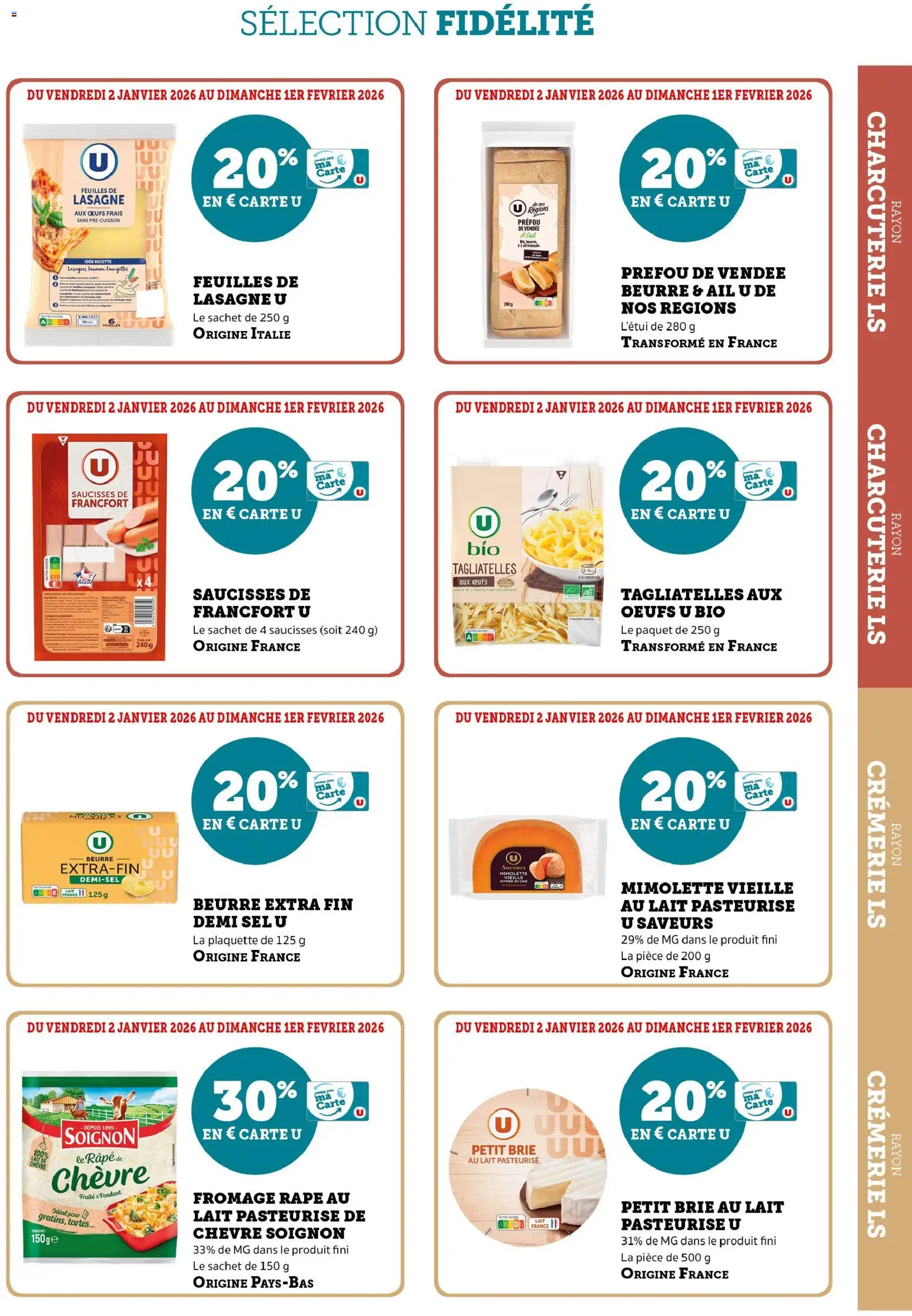 {H1} | Page: 3 | Produits: Poids, Sel, Brie, Saumon