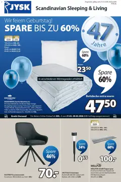 Prospekt JYSK  ab 15.02.2026 gültig