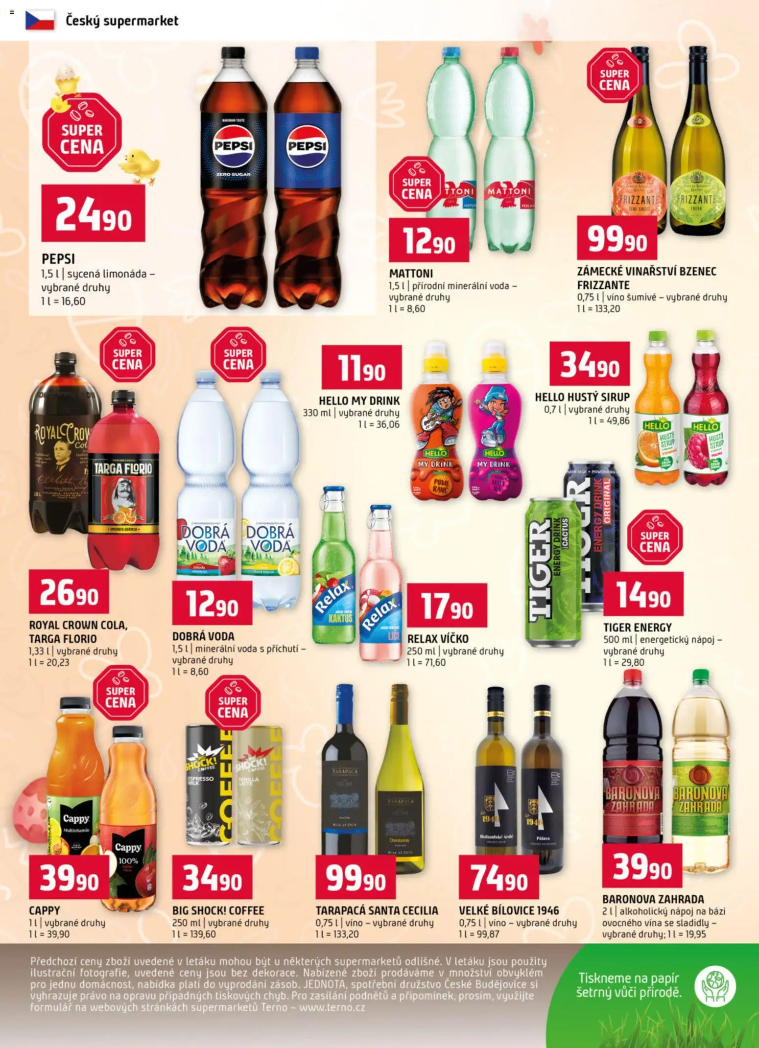 Terno leták od 01.04.2026 💥 Nenechte si ujít TOP nabídky! ⭐ | Ceská republika