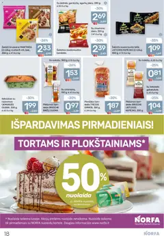 NORFA leidinys galioja nuo 19.03.2026 | Puslapis: 18 | Prekių: Bandelės, Duona