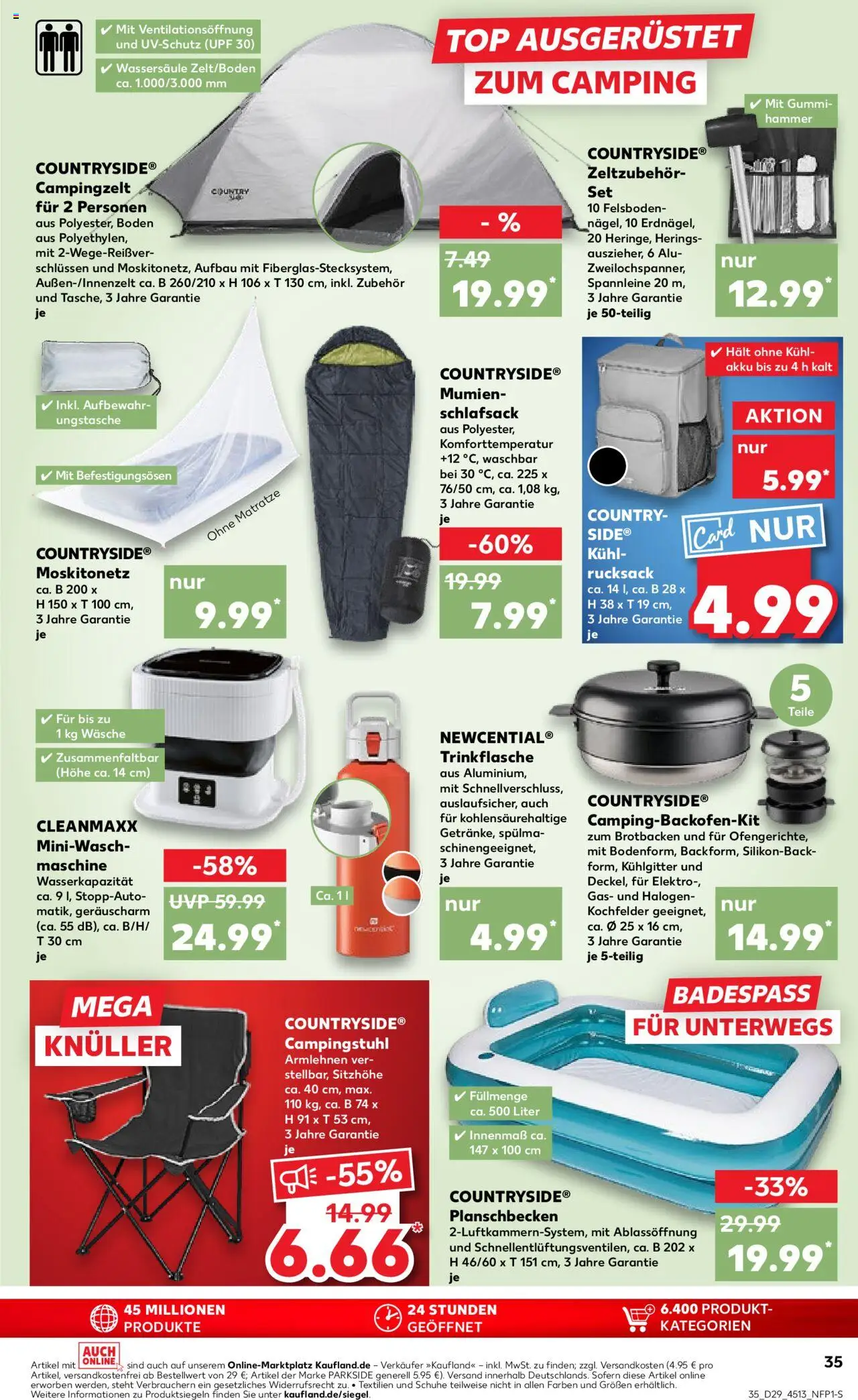 Kaufland prospekt Stuttgart	 - gültig ab dem 17.07.2025 | Seite: 35 | Produkte: Top, Matratze, Box, Rucksack