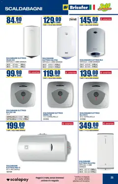 Anteprima del volantino Online Catalogo Autunno Inverno Self valido a partire dal 22.10.2025 | Pagina: 25 | Prodotti: Tè, Scaldabagno