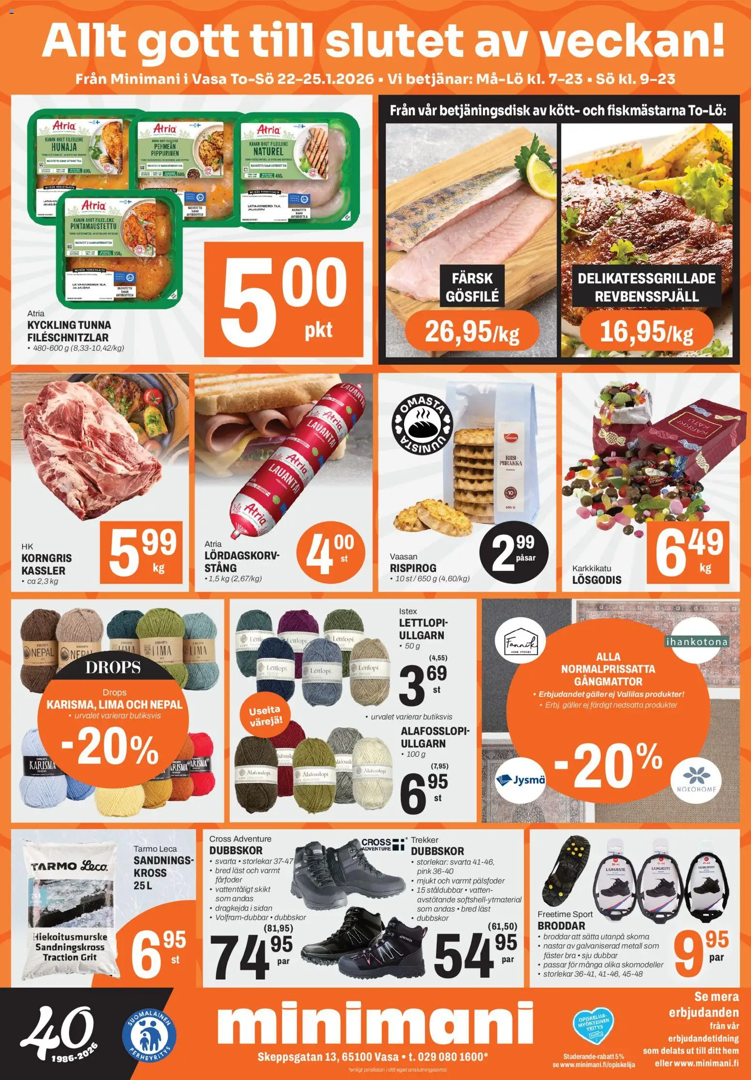 Minimani Tarjoukset - Vaasa – voimassa 21.01.2026 alkaen | Sivu: 2 | Tuotteet: Hunaja