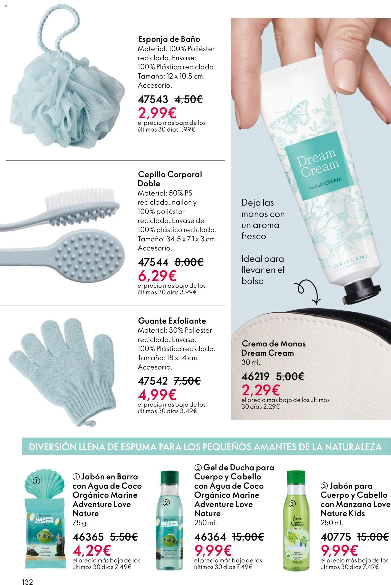 Oriflame - Catálogo Campaña 17 │ válido desde el 10.12.2025 | Página: 132 | Productos: Gel de ducha, Manzana, Crema, Baño