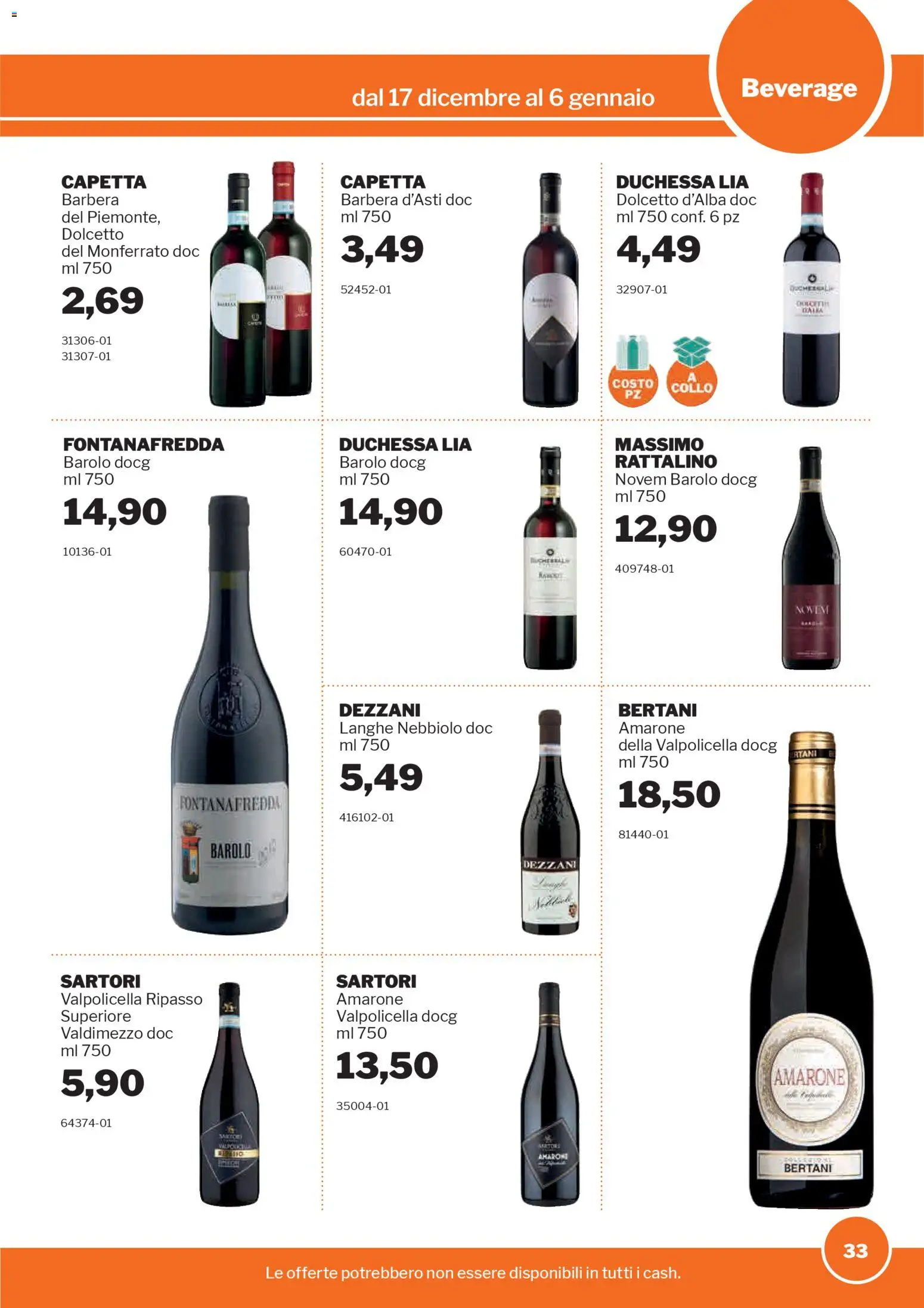 Volantino Sogegross del 17.12.2025 | Pagina: 33