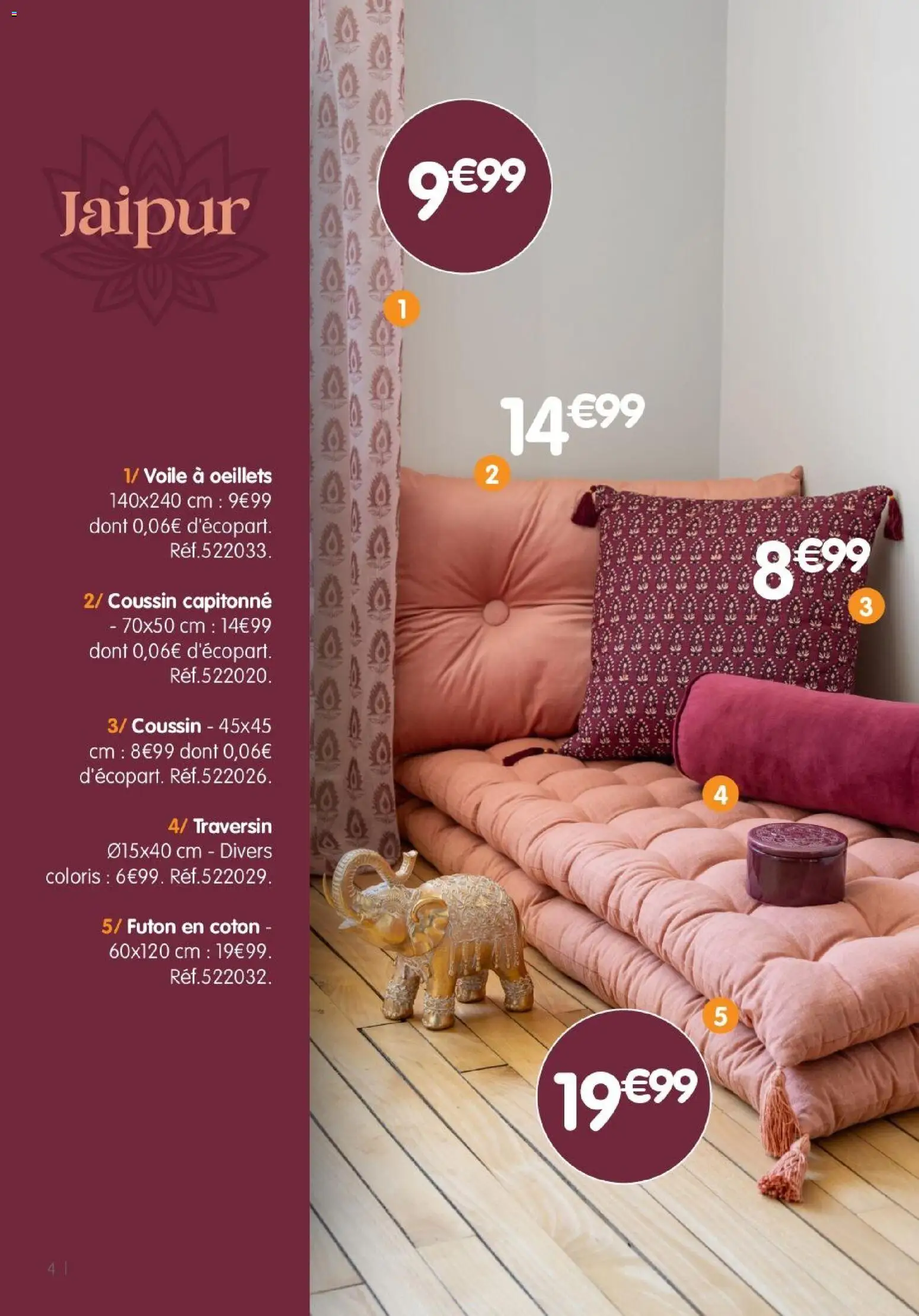 {H1} | Page: 4 | Produits: Coton