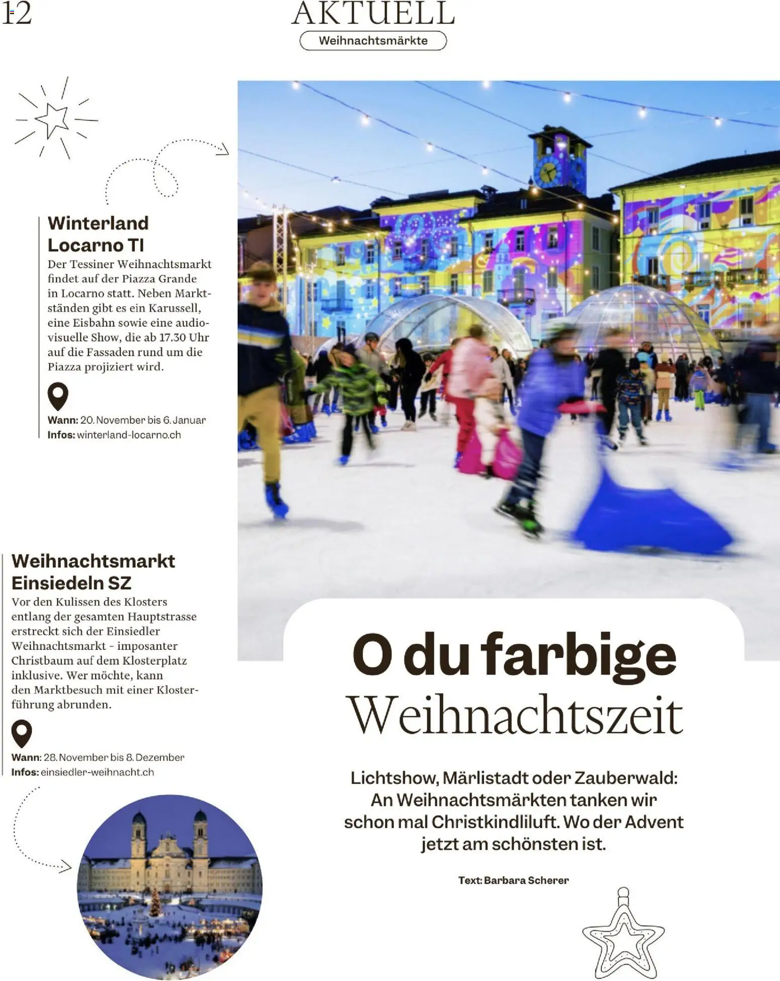Migros Magazin – gültig ab 17.11.2025 | Seite: 12 | Produkte: Audio, Uhr