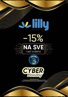 Lilly drogerie Cyber Monday - pregled Lilly drogerie kataloga - važi od 01.12.2025
