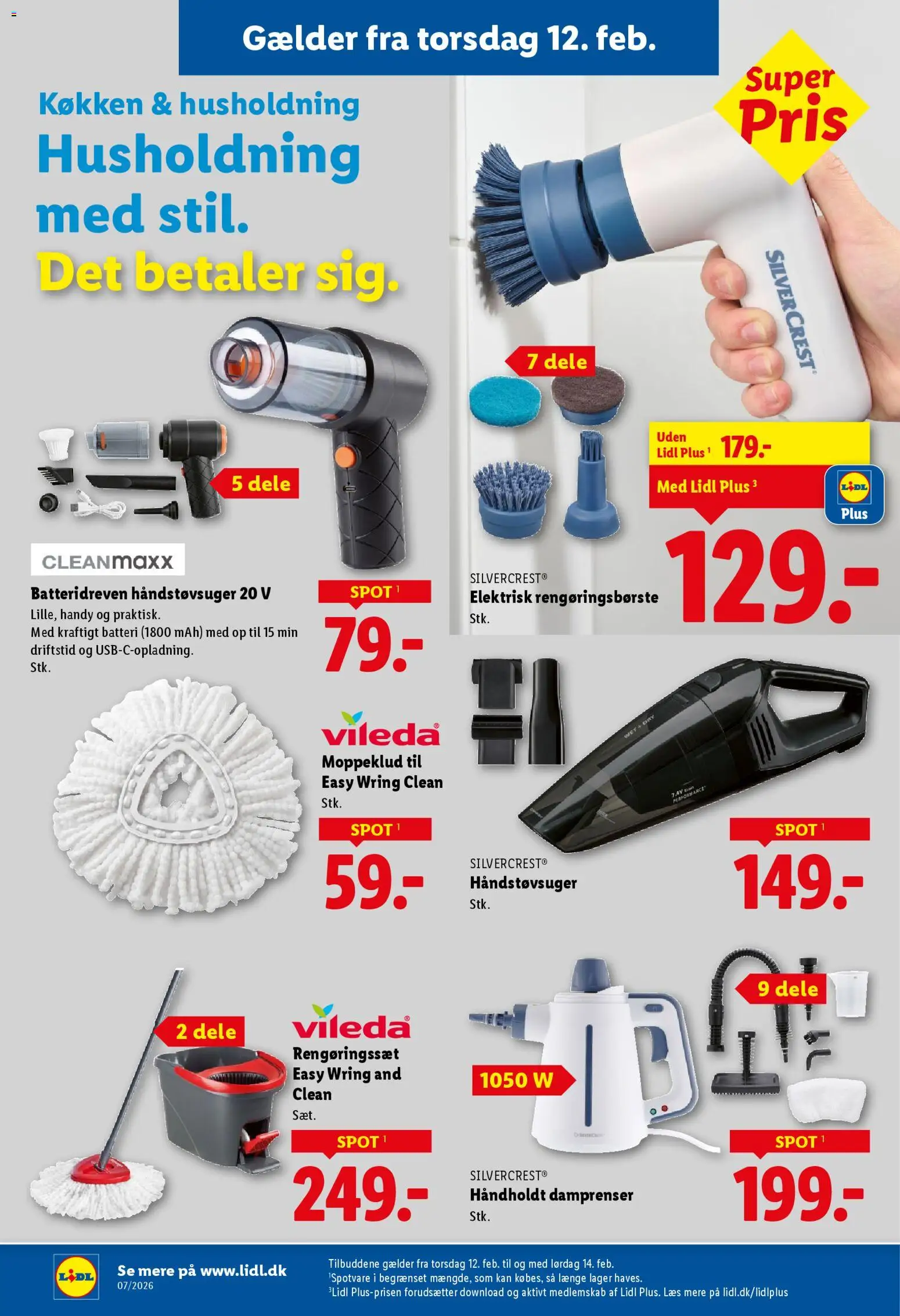 Lidl tilbudsavis – gyldig fra 12.02.2026 | Side: 12 | Produkter: Søm, Batteri