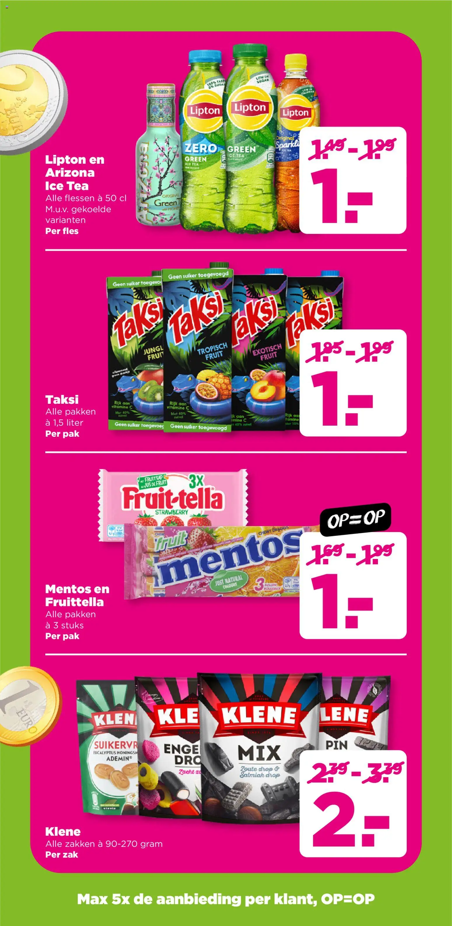 {H1} | Pagina: 20 | Producten: Waffelini, Zak, Fruit, Vitamine C