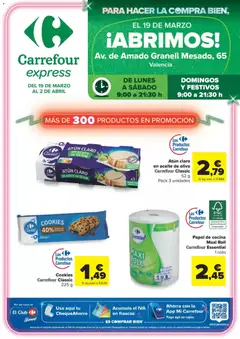 Vista previa Carrefour Express folleto válido desde el 19.03.2026
