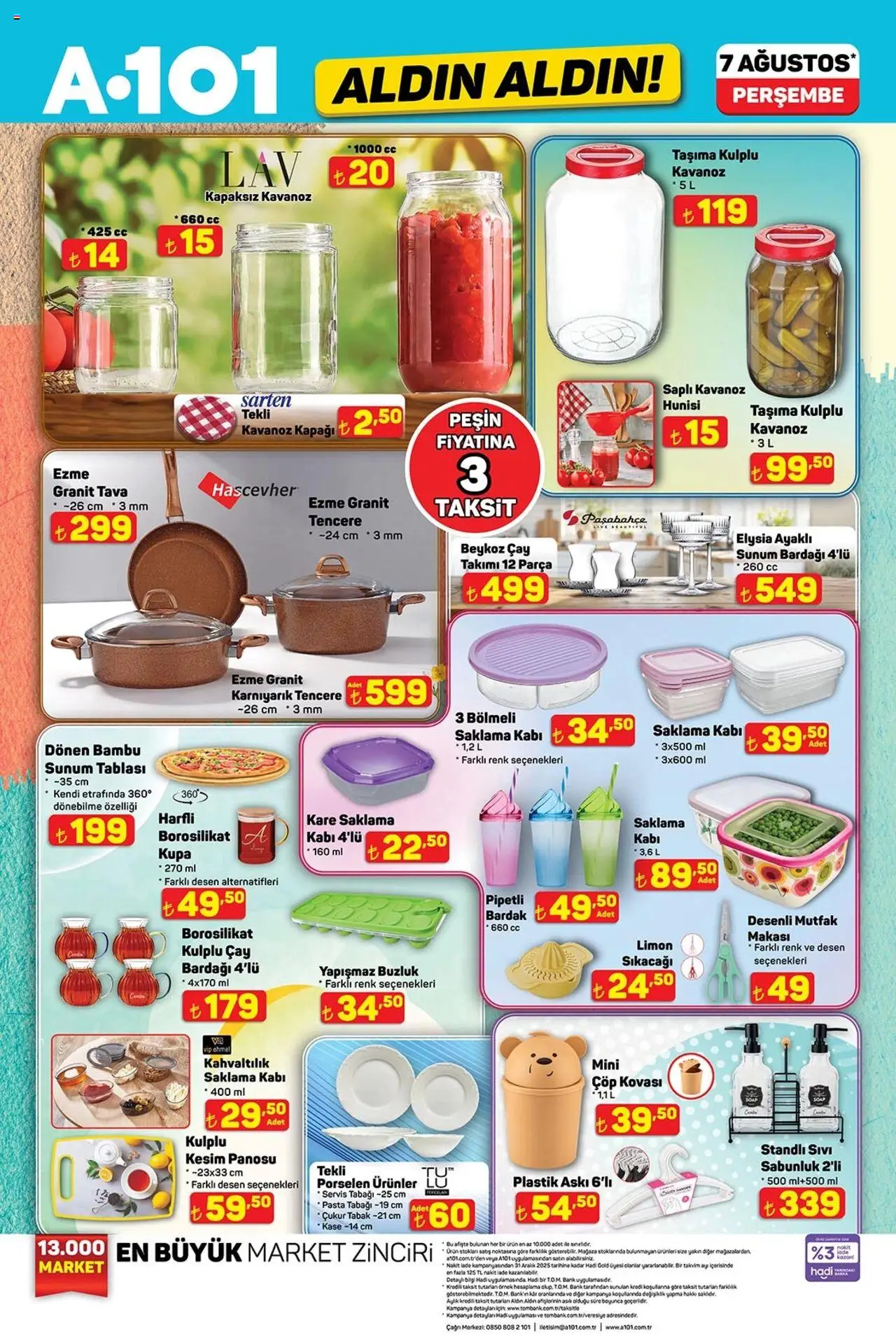 A101 Aldın Aldın Bu Hafta - 07.08.2025 tarihinden itibaren geçerlidir | Sayfa: 10 | Ürünler: Askı, Çay, Zselatin, Limon