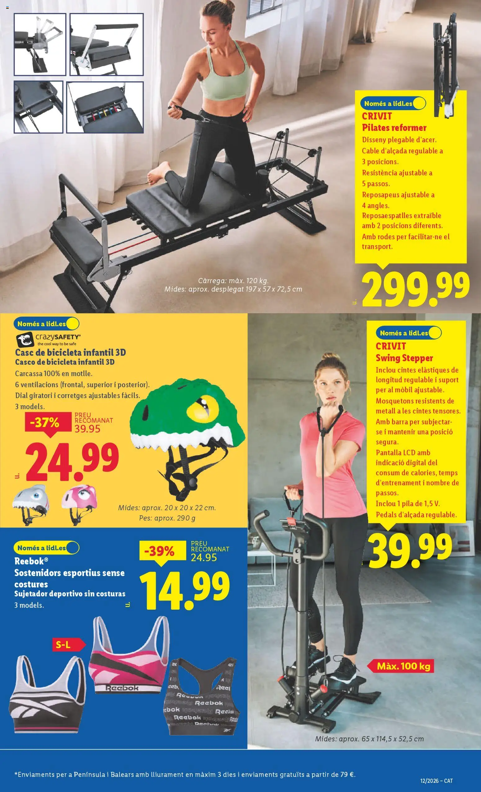 Lidl folleto de bazar │ válido desde el 16.03.2026 | Página: 5 | Productos: Bicicleta, Cable