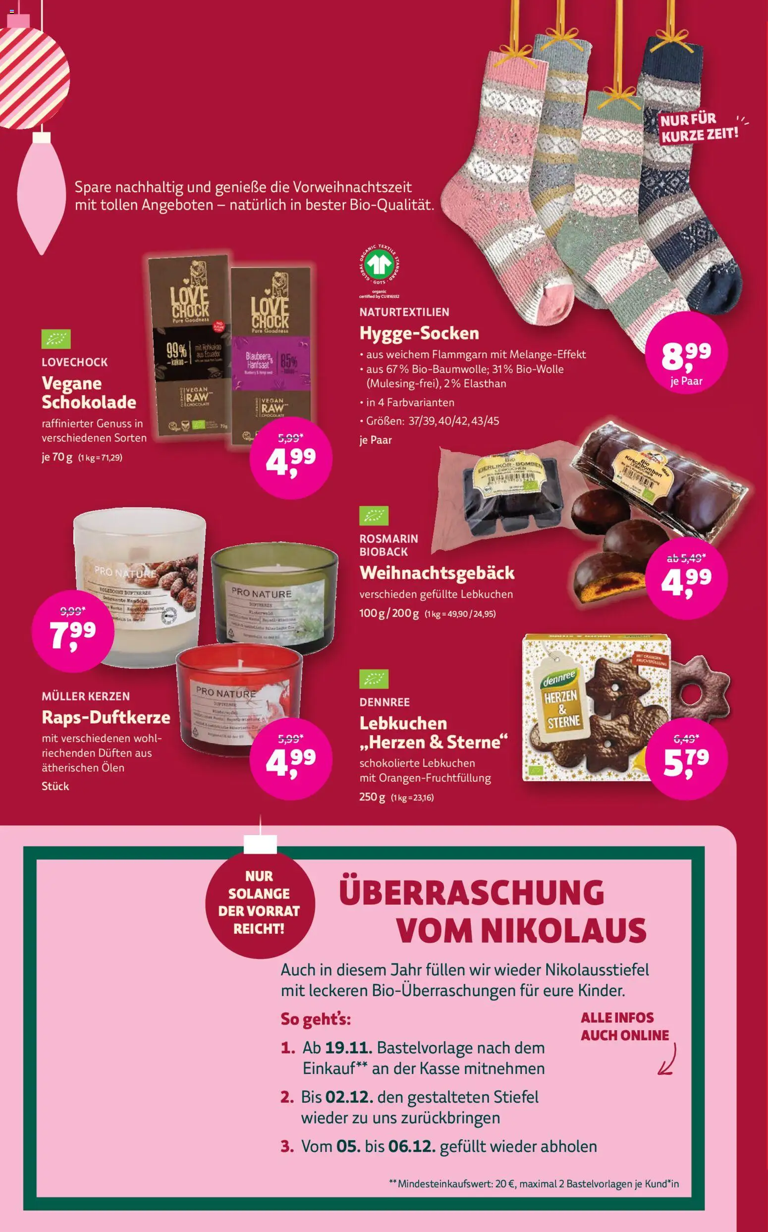 BioMarkt - Black Friday – gültig ab 19.11.2025 | Seite: 14 | Produkte: Schokolade, Stiefel