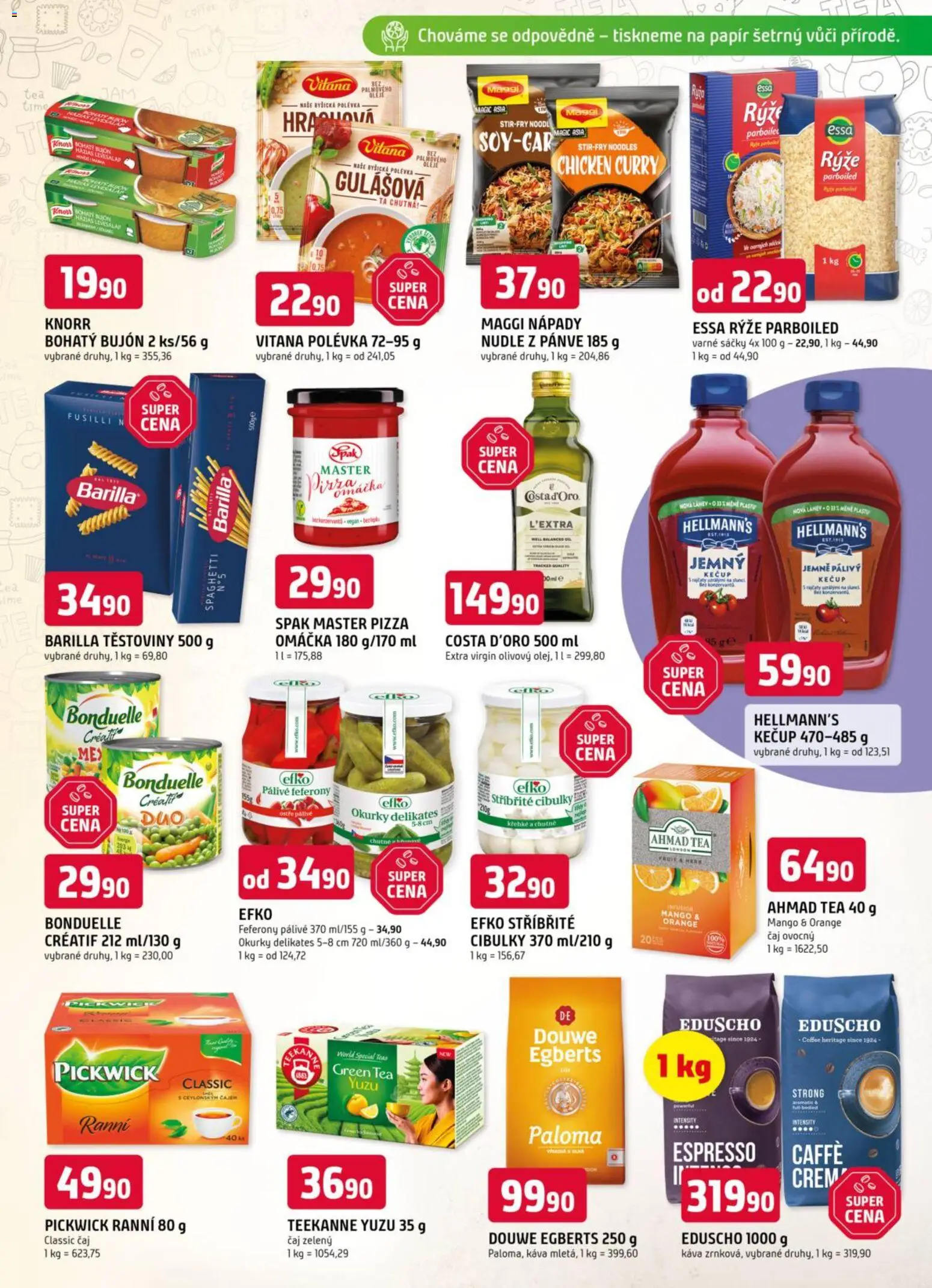 Trefa leták od 11.03.2026 | Strana: 7 | Produkty: Mango, Maggi, Rýže, Ahmad tea