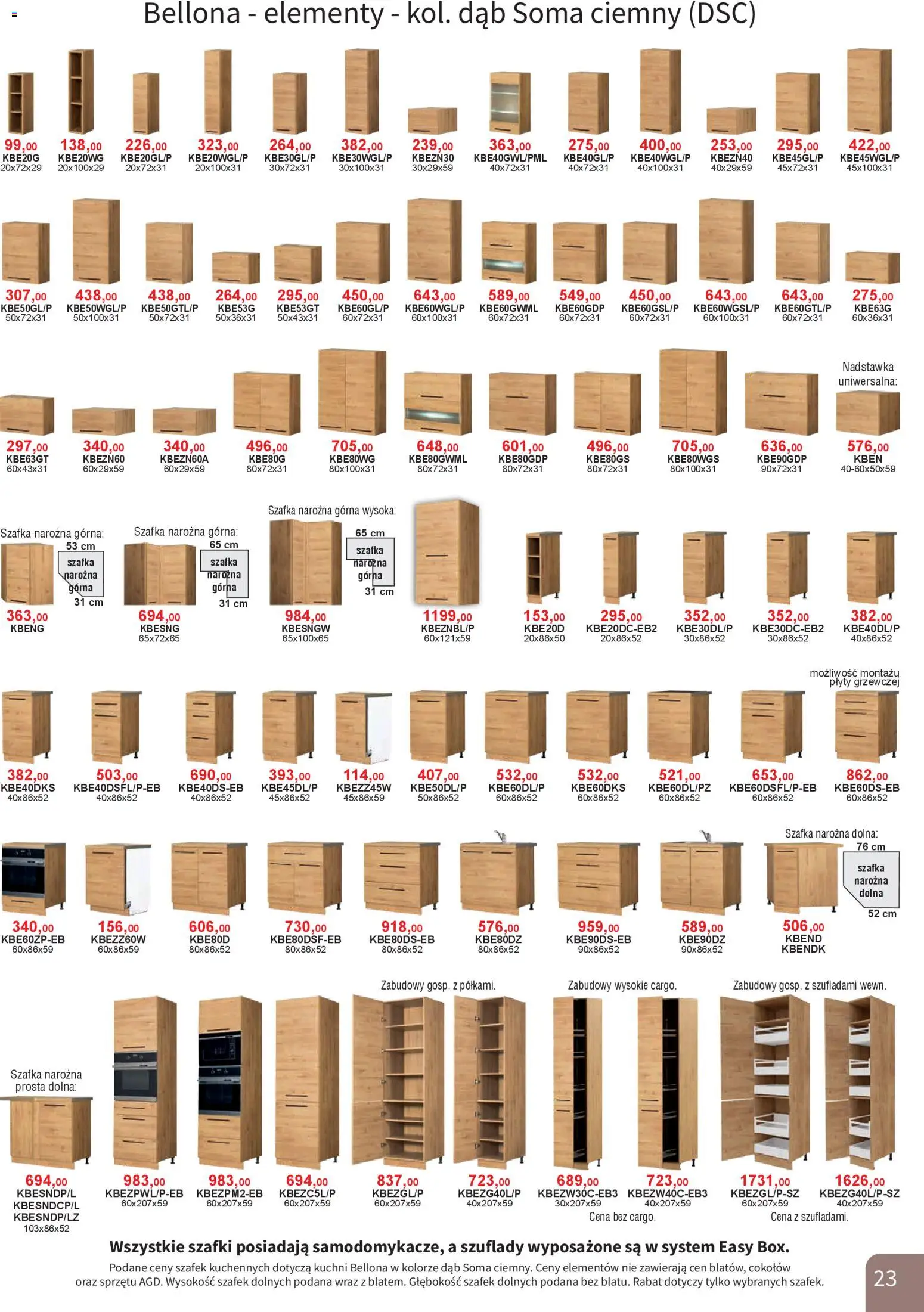 Bodzio Katalog od 01.01.2026 | Strona: 23 | Produkty: Plyty