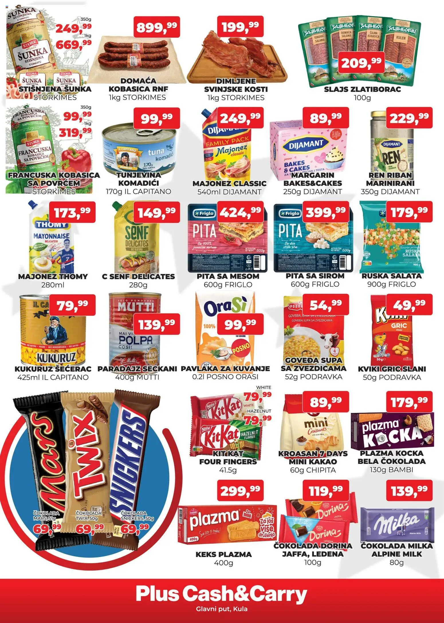 Plus Cash & Carry katalog - važi od 30.01.2026 | Strana: 2 | Proizvode: Milka, Senf, Sto, Plazma